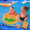 Produktbild: Bestway Surf Buddy Wellenreiter Kinder Luftmatratze mit Griffen 84 x 56 cm gelb