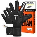 Produktbild: T1TAN Torwarthandschuhe Erwachsene, LEGEND Black-Out, Größe 6-11 schwarz 6