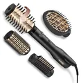 Produktbild: BaByliss Big Hair Luxe Rotierende Warmluftbürste, Föhnbürste mit 4 Aufsätzen zum Glätten, Bürsten und für Volumen und Form, Luxuriöse Föhnbürste für Glanz und Geschmeidigkeit, Testsieger, AS970E