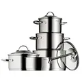 Produktbild: WMF Topfset Provence Plus 5tlg. Cromargan Silber