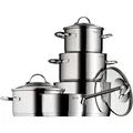 Produktbild: Topf-Set Provence Plus, 5-teilig (edelstahl) - Silber