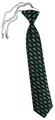 Produktbild: TigerTie Kinderkrawatte in grün grasgrün tannengrün schwarz - Motiv Flechtmuster - Kindersicherheitskrawatte vorgebunden mit Gummizug