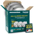 Produktbild: Bayerwald Kreissägeblatt Set Ø168 (3 tlg.) - für Holz Allround - geeignet für Akku-Handkreissägen von Mafell uvm.