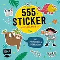 Produktbild: 555 Sticker – Faultier, Dino, Pirat und Co.: Mit co... | Buch | Zustand sehr gut