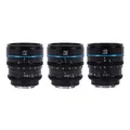 Produktbild: Sirui Night Walker 24+35+55mm T1.2 S35 Cine Objektiv Set mit Case E-Mount Schwarz