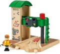 Produktbild: BRIO® Spielzeugeisenbahn-Gebäude BRIO® WORLD, Signal Station, FSC® - schützt Wald