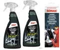 Produktbild: SONAX Felgenbeast 2 Liter Profi Felgenreiniger Sprühflasche Felgenbürste Bürste
