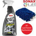 Produktbild: Sonax Felgenreiniger Felgenbeast Säurefrei 1L mit Liquid Elements Waschhandschuh