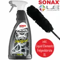 Produktbild: Sonax Felgenreiniger Felgenbeast Säurefrei mit Liquid Elements Felgenbürste XL
