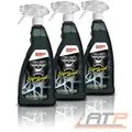 Produktbild: SONAX 3x 1 L LITER FELGENBEAST FELGENREINIGER RDKS ALUFELGE STAHLFELGE