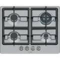 Produktbild: Bosch - Serie 4 Pgh6b5k90 Kochfelder Edelstahl Einbaukochfeld 58 Cm De Gas 4 Zone(n)