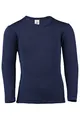 Produktbild: Engel, Kinderunterhemd Langarm, Wolle Seide, Grösse 92-176, 6 Farben (164, Marine)