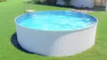 Produktbild: Stahlwandpool Ø 350 x 90 cm Steinbach Schwimmbad Stahlwandbecken Rund Pool Weiß