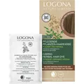 Produktbild: Logona Pflegende Pflanzen-Haarfarbe Pulver Aschbraun Bio, 100g