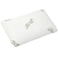 Produktbild: Sleeptime Orthopädisches Nackenstützkissen - Kopfkissen aus druckausgleichendem Visko-Gelschaum (Memory Foam) mit Aloe Vera-Bezug - Kissen in 70x40cm - Höhe 12cm