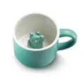 Produktbild: Donkey Products Tasse Maneki Neko / Glückskatze türkis 210347