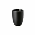 Produktbild: Rosenthal Becher the mug+ Delicate Black doppelwandig, Porzellan, Schwarz 280 ml
