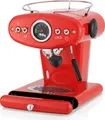 Produktbild: Illycafé X1 Anniversary Maschine für gemahlenen Kaffee und E.S.E.-Pads rot