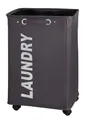 Produktbild: Wenko Wäschesammler Mod. Quadro Grau, 79 Liter