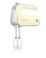 Produktbild: Bosch Handmixer MFQ40301 | 500W | 5 Stufen | FineCreamer Edelstahlbesen | Knethaken | Soft-Touch | smooth vanilla/silber