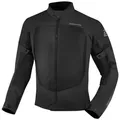 Produktbild: Bogotto Motorradjacke Alastor Air Mesh Motorrad Textiljacke Verbindungsreißverschluss,Schulterprotektoren enthalten schwarz 6XL