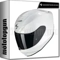 Produktbild: SCORPION INTEGRALHELM FÜR MOTORRAD EXO-391 SOLID WEISS L