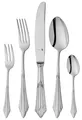 Produktbild: WMF Besteck FÄCHER 66-teilig, Set für 12 Personen, Edelstahl exquisit, nobel NEU