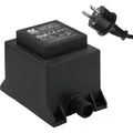 Produktbild: Kerry Electronics Trafo 39,6W 12V/AC IP44 Netzkabel 2-Pin-Stecker