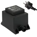 Produktbild: Netzteil 39,6 Watt IP44, LED-Trafo, Transformator 230V zu 12V, Netzkabel 2-Pin-Stecker, Netzstecker 2 Polig, 12V Adapter, Netzteil-Adapter, Netzgerät, Netzadapter, Niederspannung für LED-Lichterketten