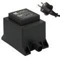 Produktbild: Trafo 12V 39,6W, Transformator AC/AC IP44, Niederspannung Netzteil Lichterkette