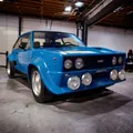 Produktbild: Fiat 131 Abarth 1980 blau Modellauto 1:18 ixo models