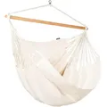 Produktbild: La Siesta Hängesessel, Weiß, Holz, Textil, Bambus, 140x170x210 cm, Gartenmöbel, Hängesessel