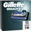 Produktbild: GILLETTE Mach3 15 Stück + Schutzhülle, 15 Stück