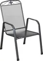 Produktbild: MWH Stapelstuhl Savoy Profiline eisengrau Gartenstuhl Stuhl Gartensessel