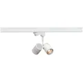 Produktbild: 3-Phasen Strahler BIMA 2, 2-flammig, 2x GU10, IP20, inkl. Adapter, weiß