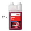 Produktbild: Oest Super 2 T / 12 x 1 Liter Dosierflasche teilsynthetisch API-TC JASO-FD