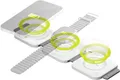 Produktbild: goobay 65312 Magsafe Ladestation 3 in 1 faltbar - Wireless Reiseladegerät Apple Watch und iPhone - 15W Travel Charging Station - Kompatibel mit iPhone 15 14 13 12/Pro/Pro Max inkl. 1m USB C Ladekabel