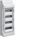 Produktbild: Hager VE412DN Kleinverteiler, IP65, 48 Platzeinheiten, mit Rangierkanal, steingr