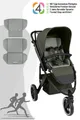Produktbild: ABC Design Kombi-Kinderwagen Salsa 5 Run Sportkinderwagen