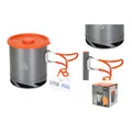 Produktbild: Kochtopf AB-X6 Outdoor Camping Topf ALU Campinggeschirr Wärmetauscher Deckel NEU