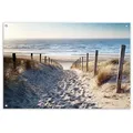 Produktbild: artissimo Garten-Poster, Beige, Kunststoff, Wasser/Strand/Meer, Rechteckig, 90x60x2 cm, Bilder und Zubehör, Wandbilder, Sonstige Wandbilder