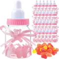 Produktbild: 24 Stück Süßigkeiten Flasche Candy Flaschen Babyflaschen Geschenkbox Baby Sho...