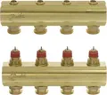 Produktbild: Danfoss FBH-Verteiler FHF 4 Kreise ohne Durchflussanzeige