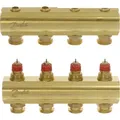 Produktbild: Danfoss Heizkreisverteiler Fußbodenheizung FHF-4, 4 Kreise, ohne Durchflussanzeige