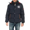 Produktbild: Geographical Norway kurze warme Herren Jacke Winterjacke Model: G-Valon, Farbe: Navy, Größe: XL - Blau/Dunkelblau - XL