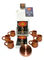 Produktbild: Fischergeist 56% 0,5 l + 6 Krüge + Pfännchen + Streichhölzer