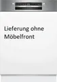 Produktbild: BOSCH teilintegrierbarer Geschirrspüler SMI4HTS14E, 9 l, 13 Maßgedecke, 6 Programme, Home Connect, Hygiene-Programm 70°C