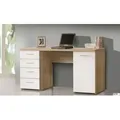 Produktbild: Schreibtisch NET-106 - Weiß/Braun