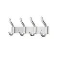 Produktbild: Garderobenhaken Edelstahl Hakenleiste Kleiderhaken Wand mit 4 Haken Garderobe...