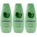 Produktbild: Schauma Shampoo 7 Kräuter 3 x 400ml für normales - schnell fettendes Haar vegan